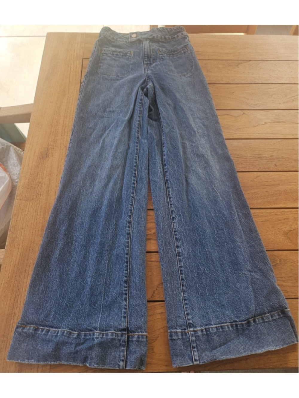 Habitual Denim High Rise Wide Leg Flare Jeans Size 25